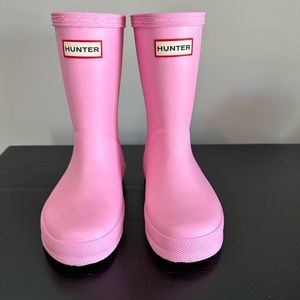 Hunter Original Kids First Rain Boots PINK FIZZ UK 8 / US 9